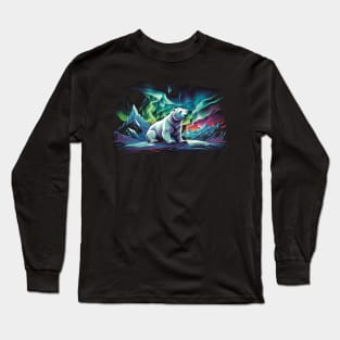 aurora borealis Long Sleeve T-Shirt